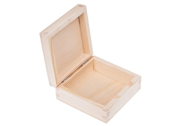 pudełko drewniane grawer stempel